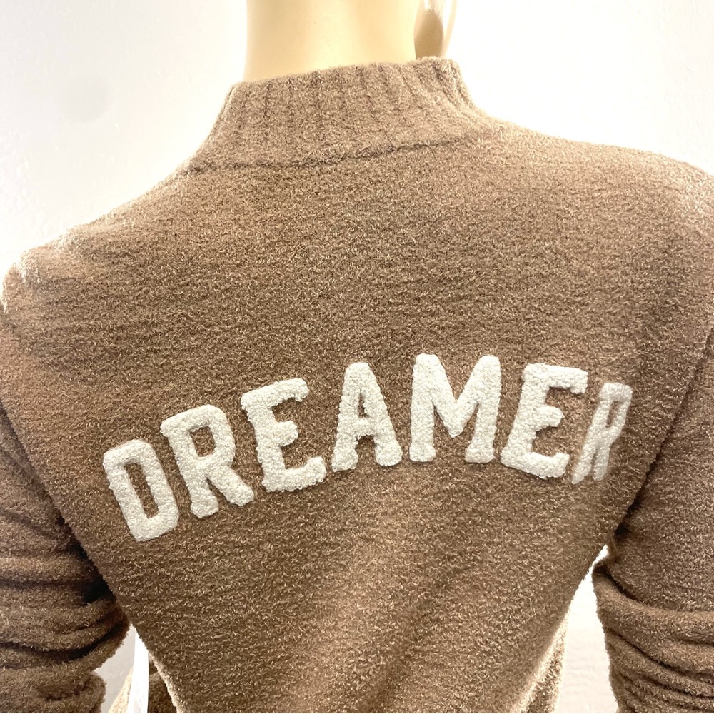 Spiritual Gangster- Super Soft Dreamer Beige Sweater- XS - Picture 7 of 16